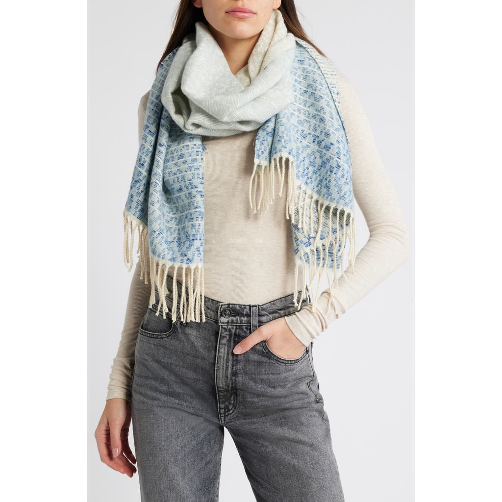 TREASURE & BOND TREASURE & BOND WOVEN FRINGED SCARF