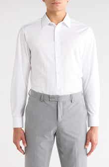 DYLAN PARK Slim Fit Performance 4-Way Stretch Dress Shirt