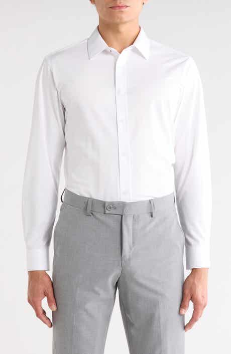 DYLAN PARK Slim Fit Performance 4-Way Stretch Dress Shirt