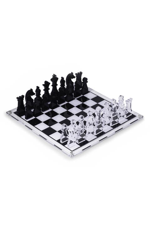 Charlie Acrylic Chess Set