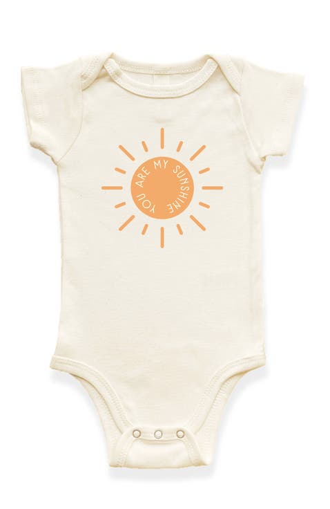 You Are My Sunshine Sun Organic Cotton Baby Bodysuit