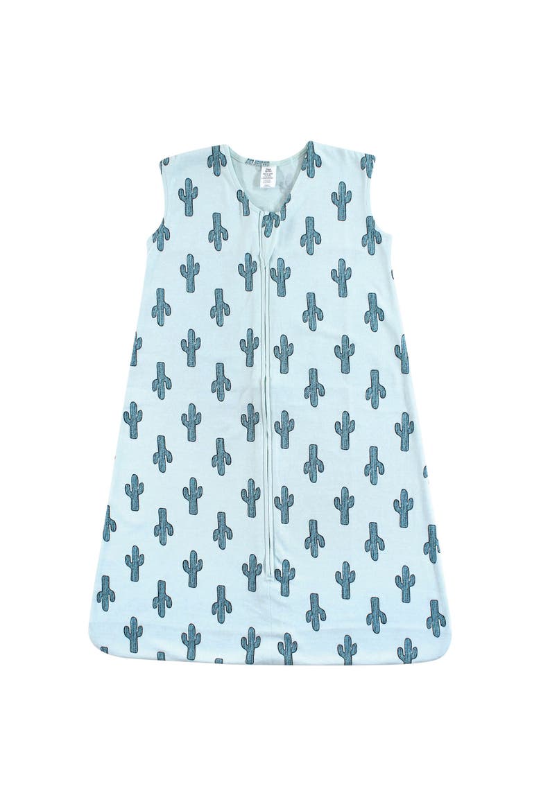 Sleeveless Jersey Cotton Sleeping Bag, Sack & Blanket, Main, color, Cactus