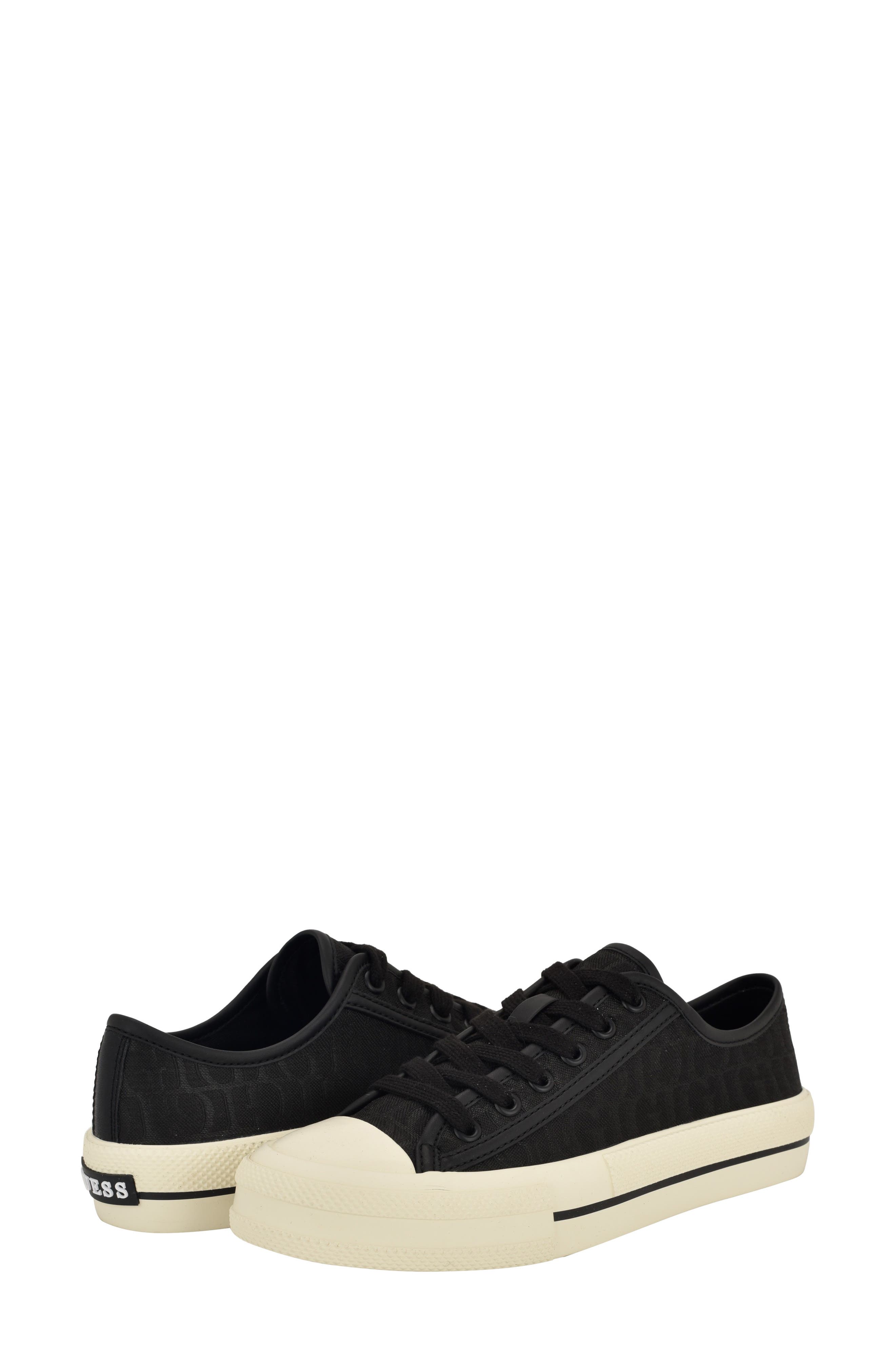 GUESS Carey Sneaker, Alternate, color, Black