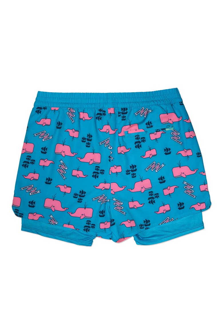 Moby Says Game Changer Swim Trunks, Alternate, color, CYAN