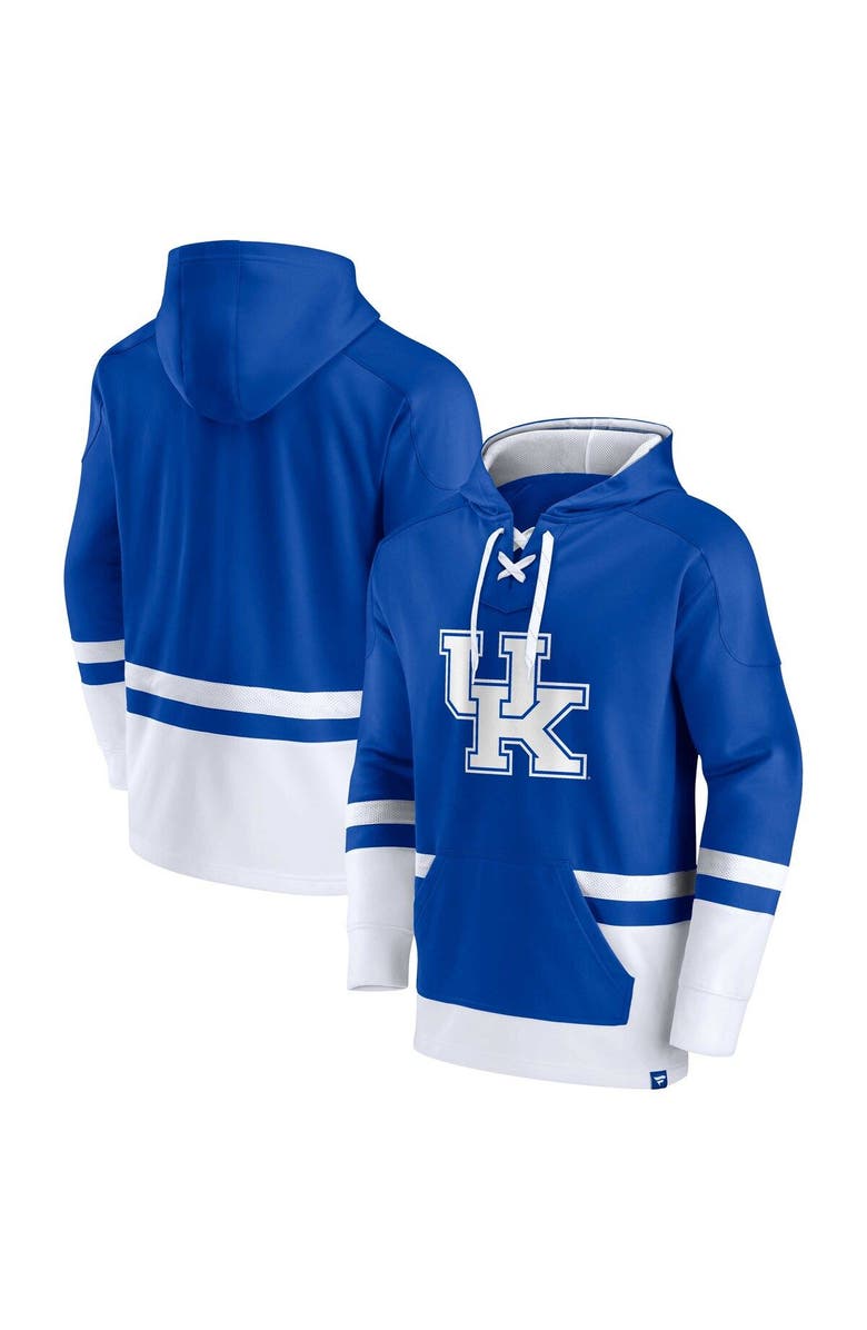 FANATICS Men's Fanatics Branded Royal Kentucky Wildcats First Battle Pullover Hoodie, Main, color, 