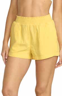 Billabong In the Waves Cotton Gauze Shorts