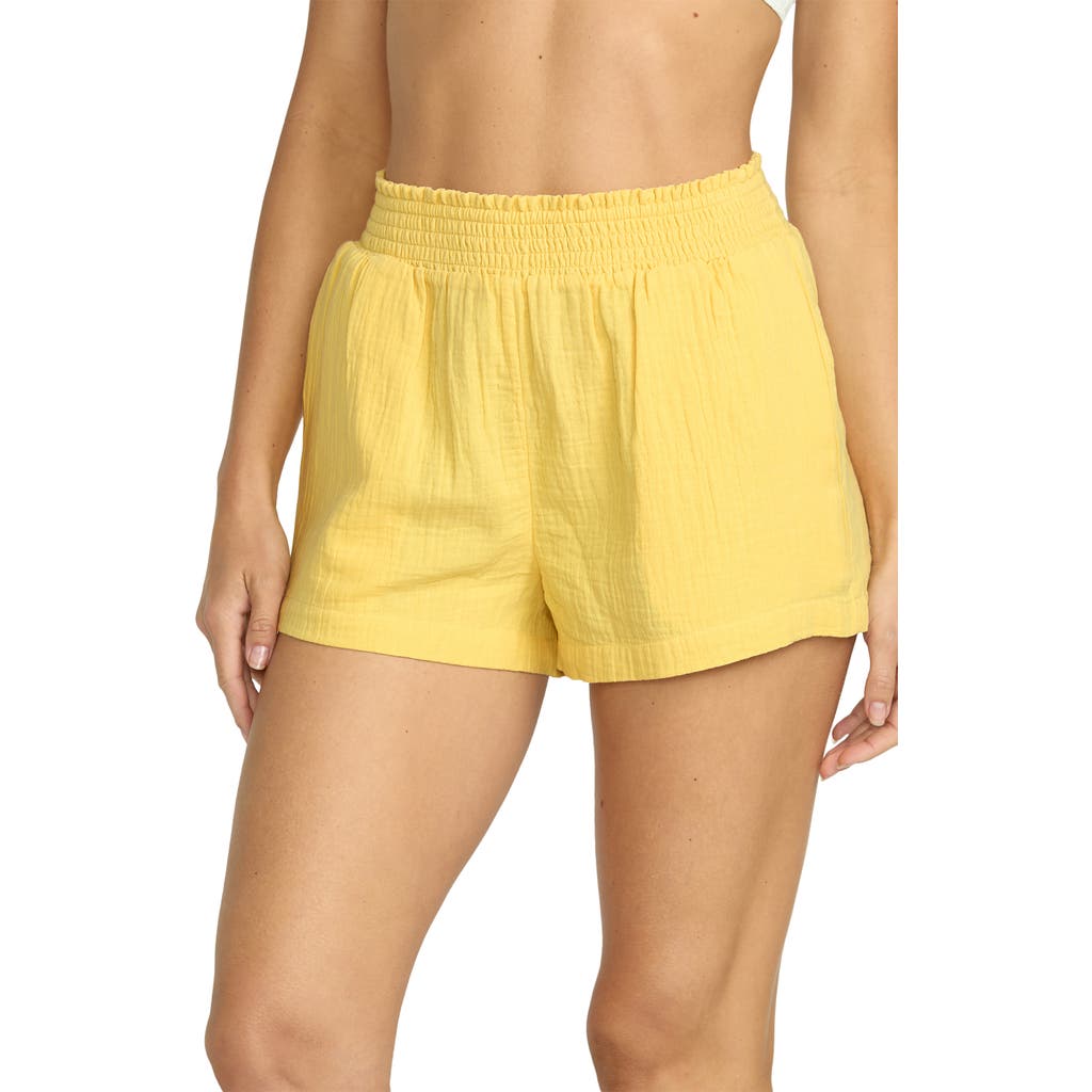 BILLABONG BILLABONG IN THE WAVES COTTON GAUZE SHORTS