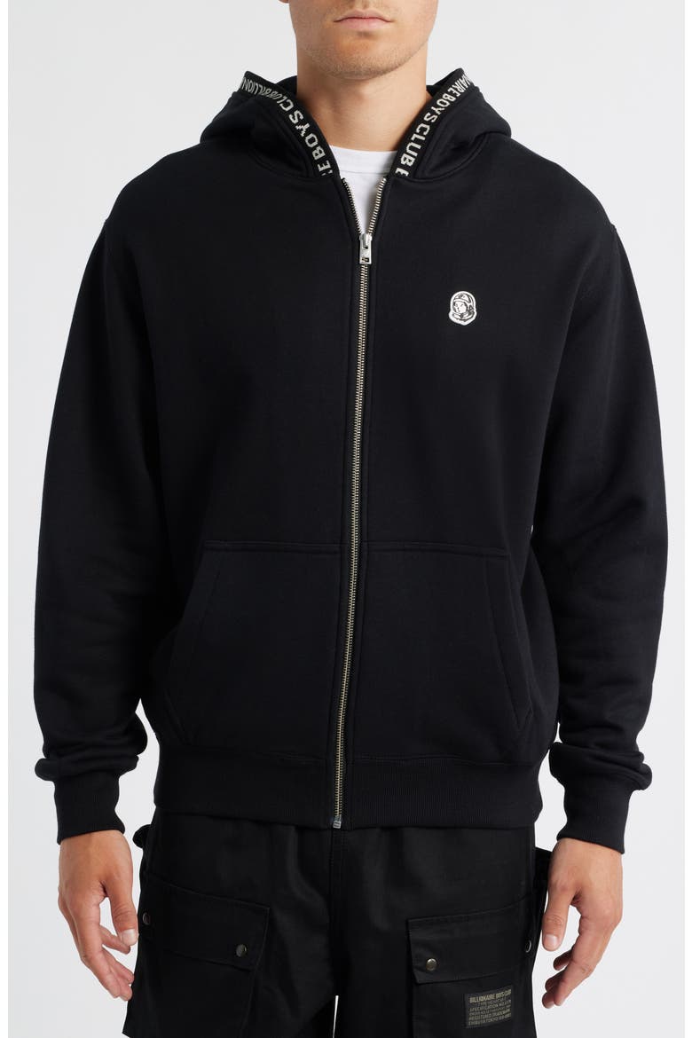 BB Mind Cotton Fleece Hoodie, Alternate, color, BLACK
