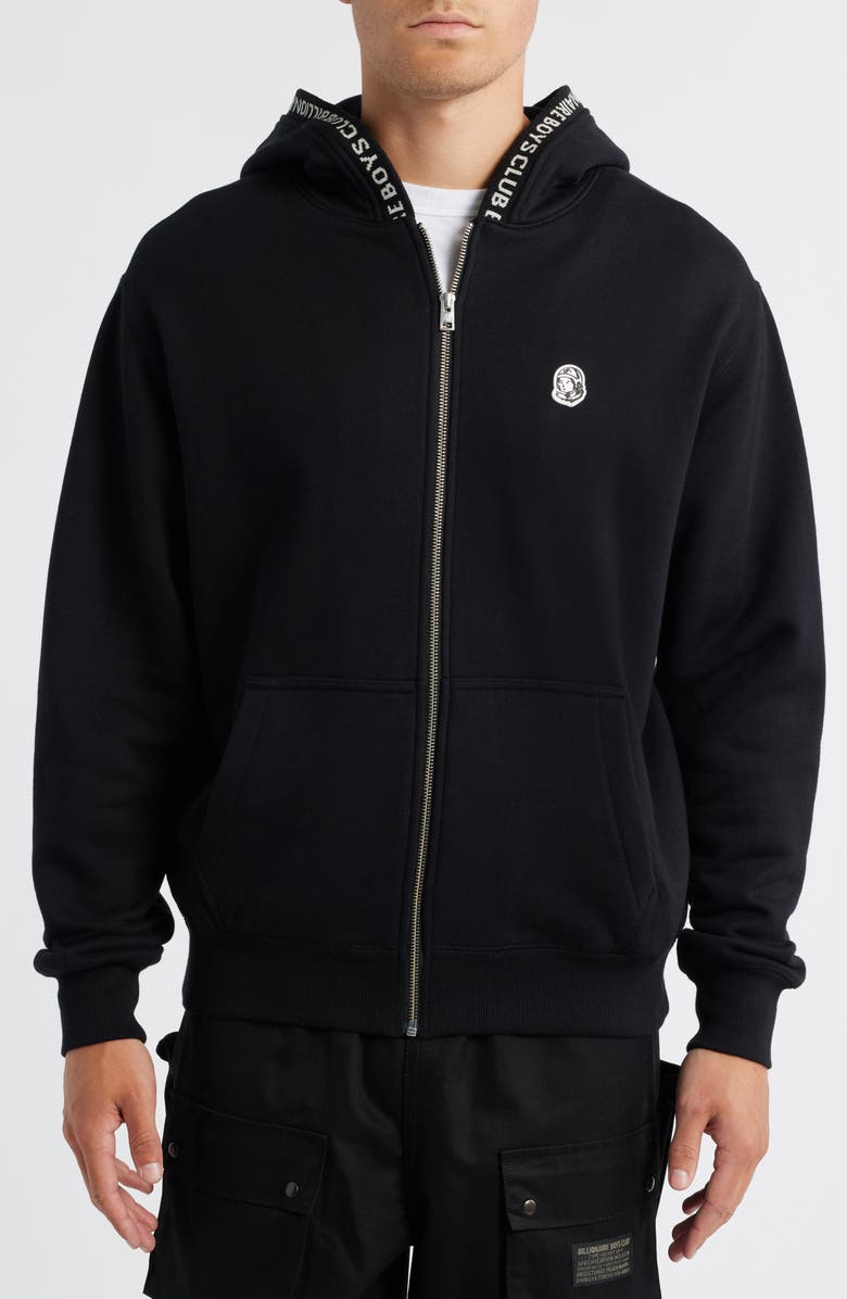 Billionaire Boys Club BB Mind Cotton Fleece Hoodie, Alternate, color, Black
