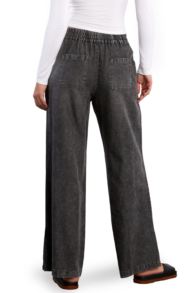 Billy T Hero High Waist Wide Leg Pants, Alternate, color, Grey