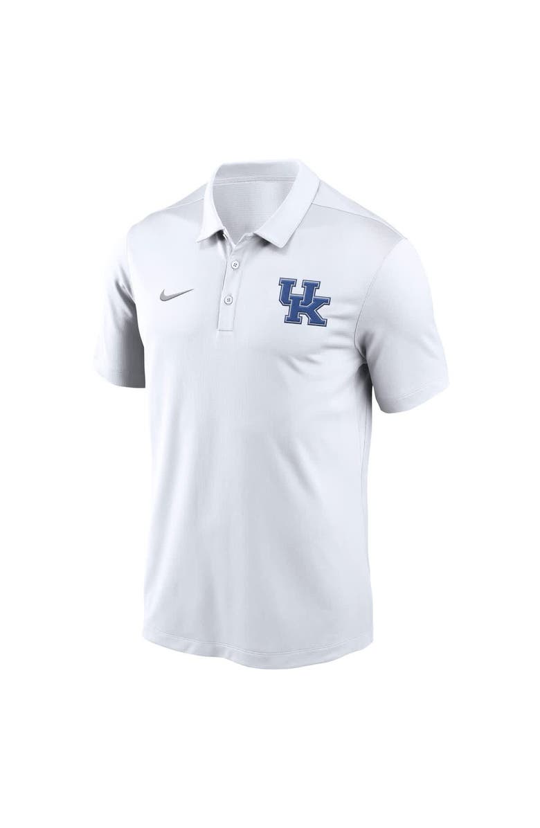 Nike Men's Nike White Kentucky Wildcats Primetime Franchise Performance Polo, Alternate, color, White