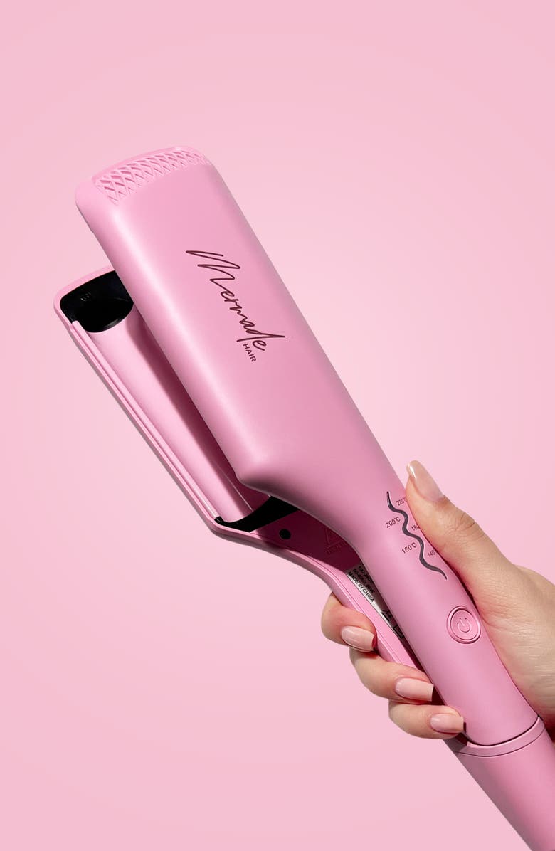 Mermade Hair The Double Waver $76 Value, Alternate, color, Pink