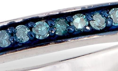 Savvy Cie Jewels Diamond Stackable Band Ring In Metallic