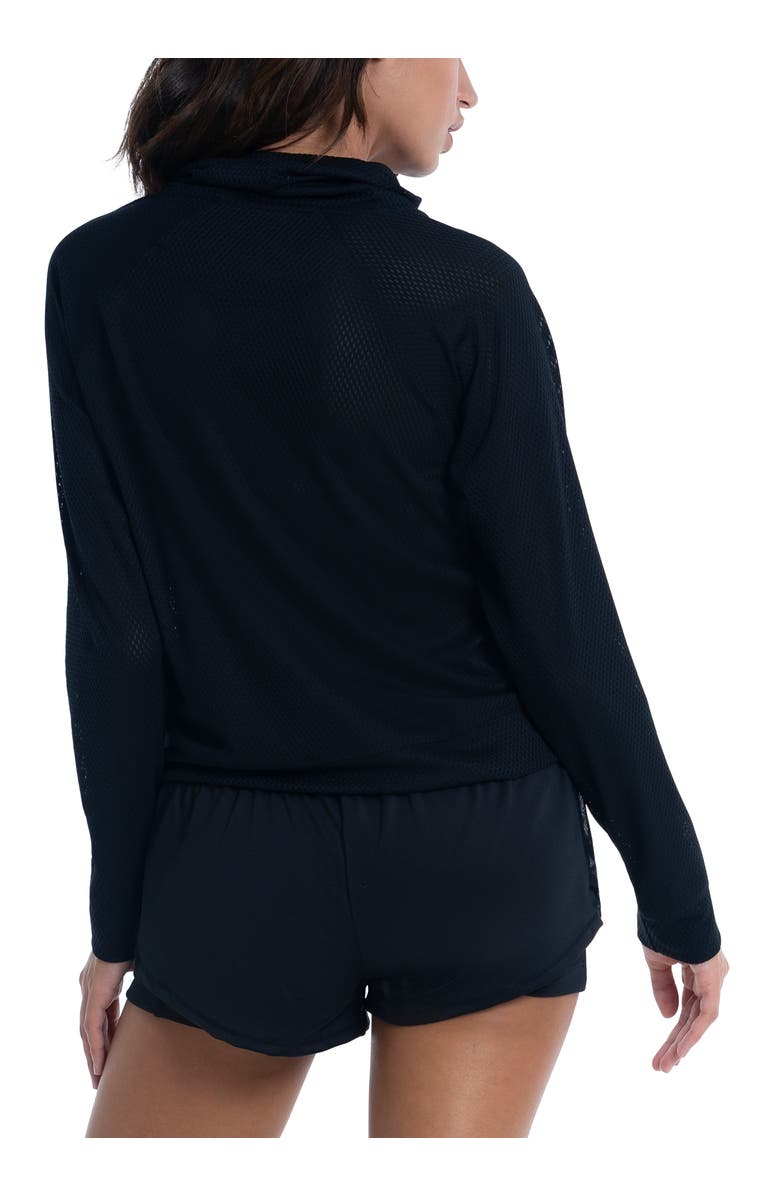 Lucky in Love High Neck Pull Over Long Sleeve Top, Alternate, color,