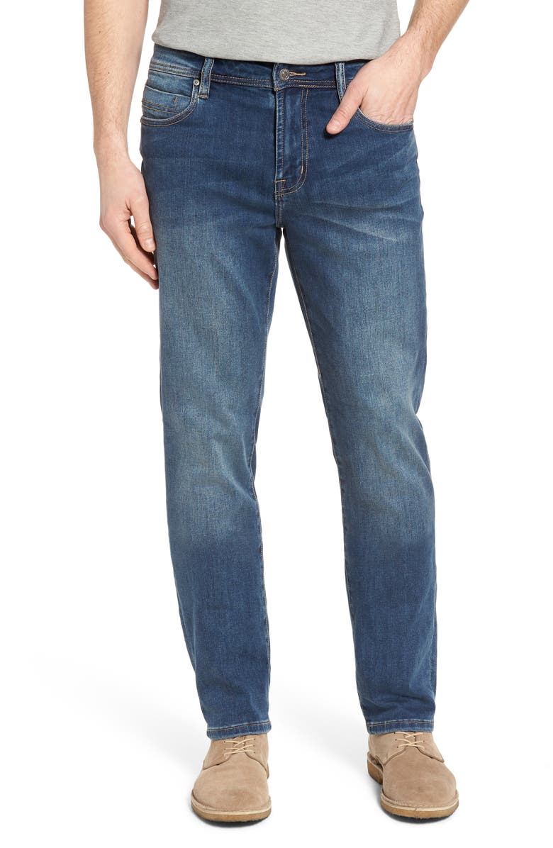 Liverpool Regent Relaxed Straight Leg Jeans, Main, color, 