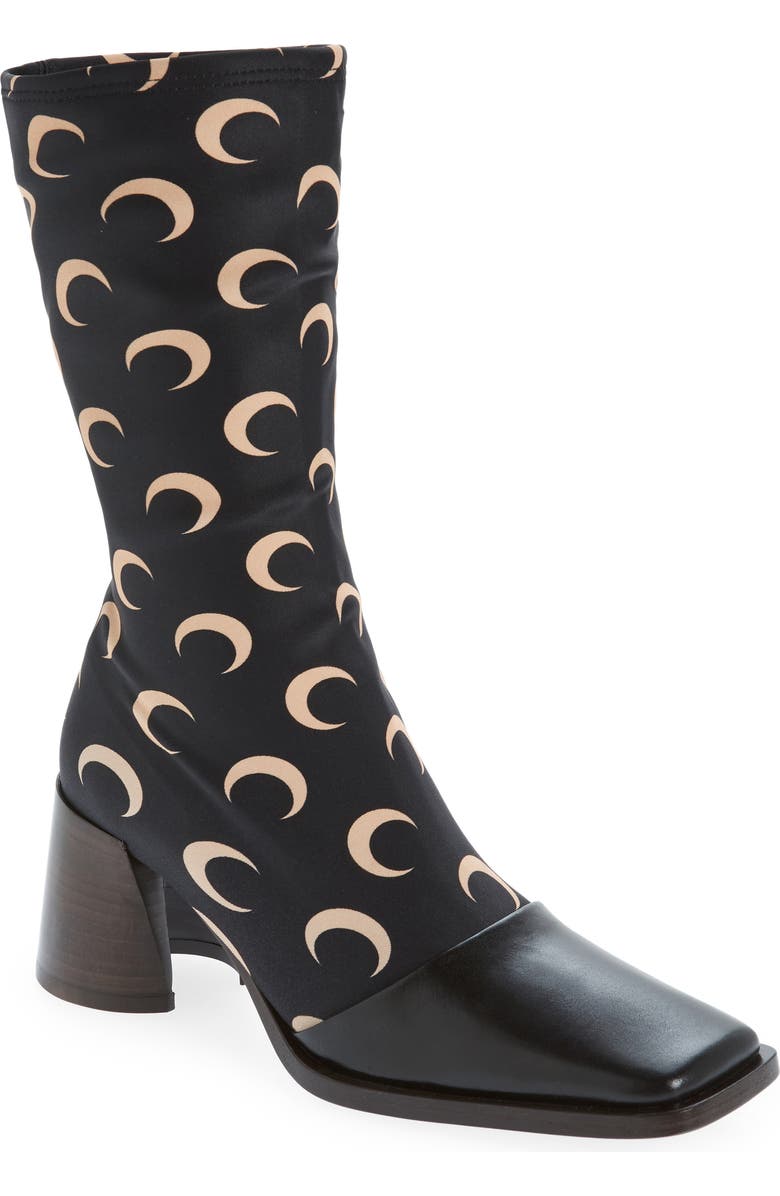 Marine Serre Crescent Moon Boot, Main, color,