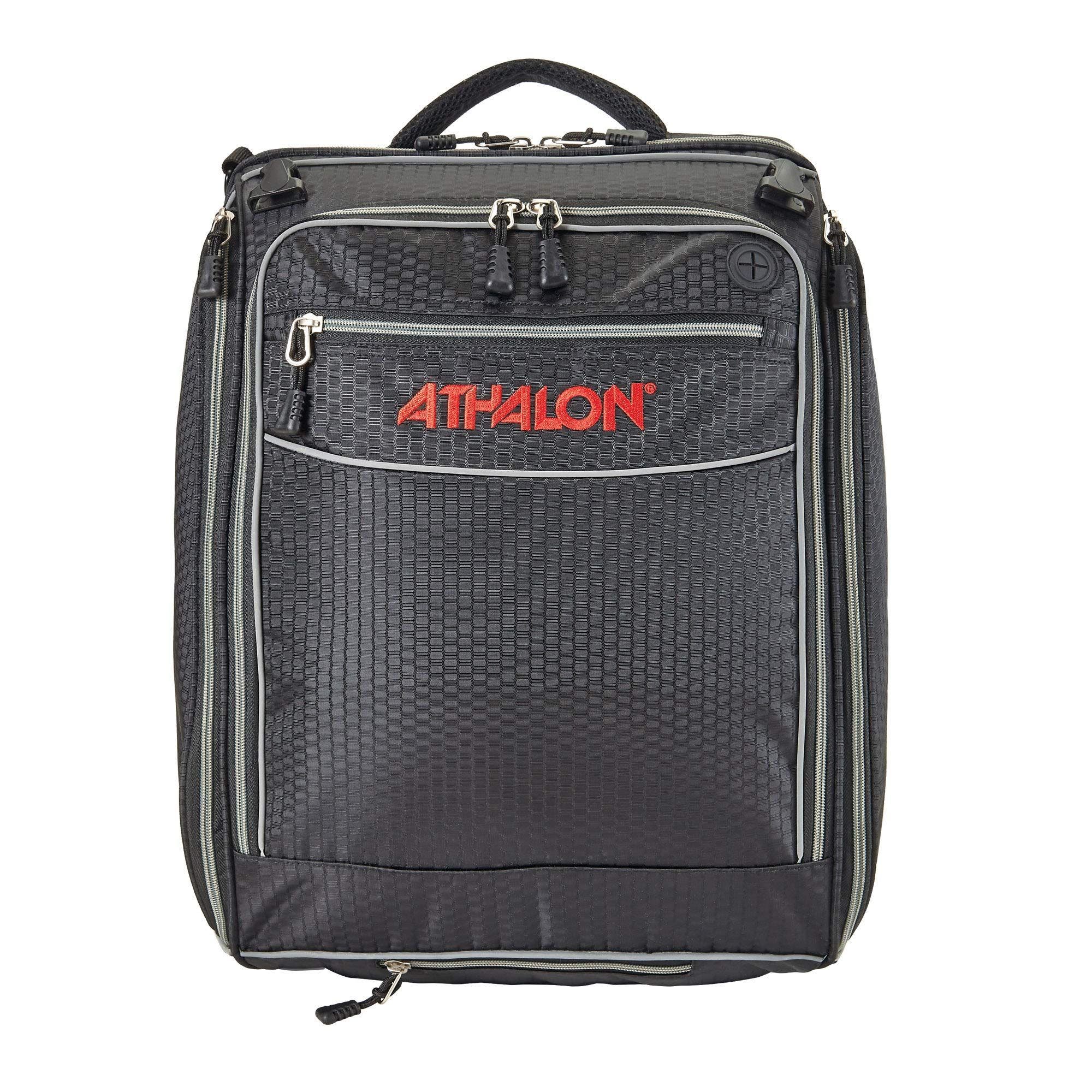 Athalon "Onboard" Convertible Boot Bag, Alternate, color, Black/Silver