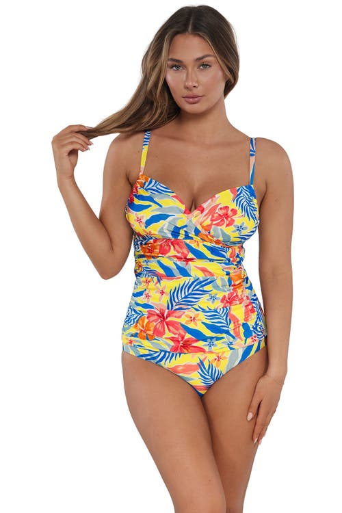SUNSETS SUNSETS SERENA TANKINI SWIMSUIT TOP 