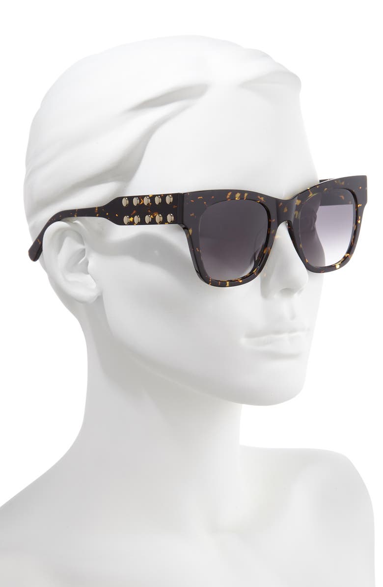 Rebecca Minkoff Tilden 2 51mm Gradient Square Sunglasses, Alternate, color,