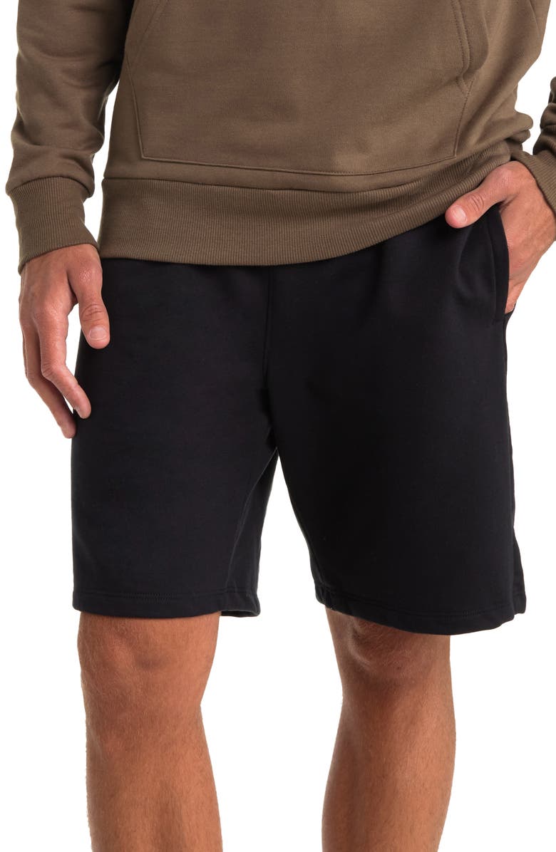 Z by Zella Freestyle Fleece 9" Shorts, Main, color,