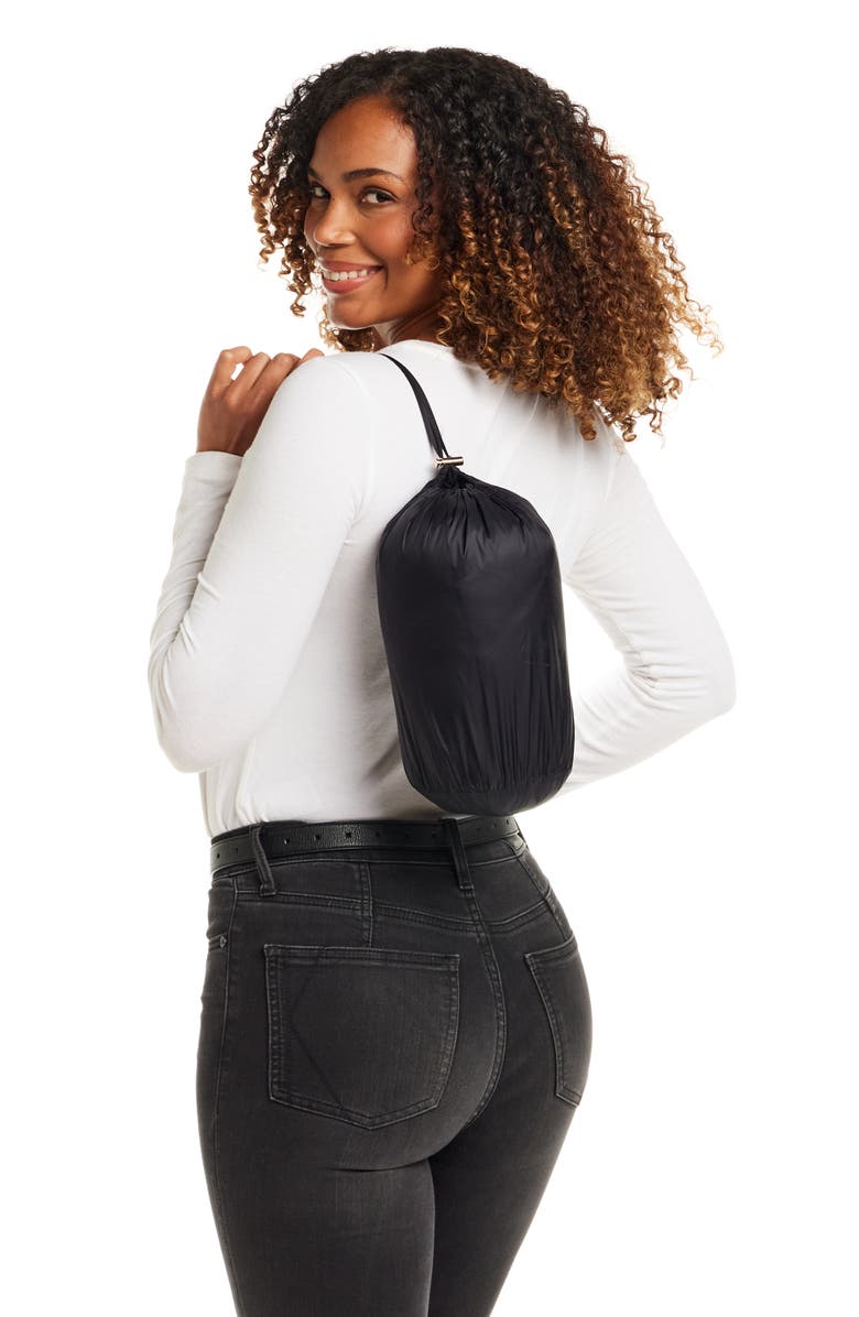 Gallery Quilted Water Resistant Vest with Removable Hood, Alternate, color, 