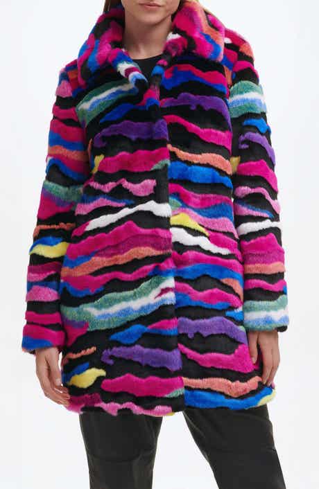 KARL LAGERFELD Faux Fur Jacket