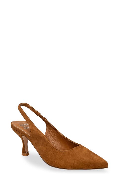 Alodia Pointed Toe Slingback Pump