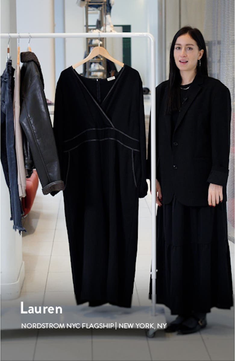 Tessa Long Sleeve Crop Jumpsuit, sales video thumbnail