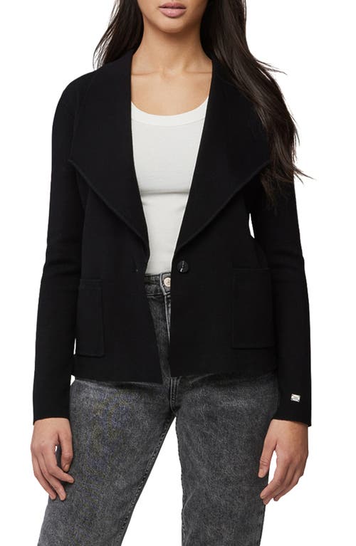 Soia & Kyo Ioni Shawl Collar Jacket In Black