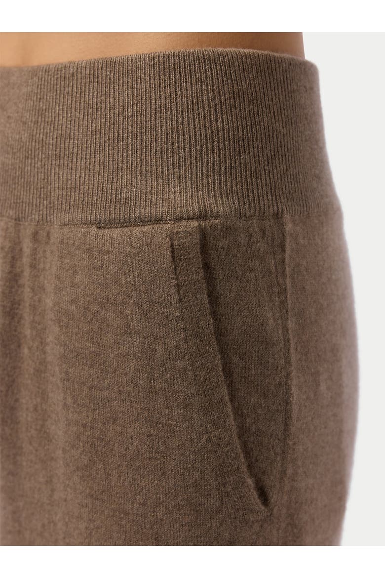 Wide-Leg Cashmere Pants, Alternate, color, taupe