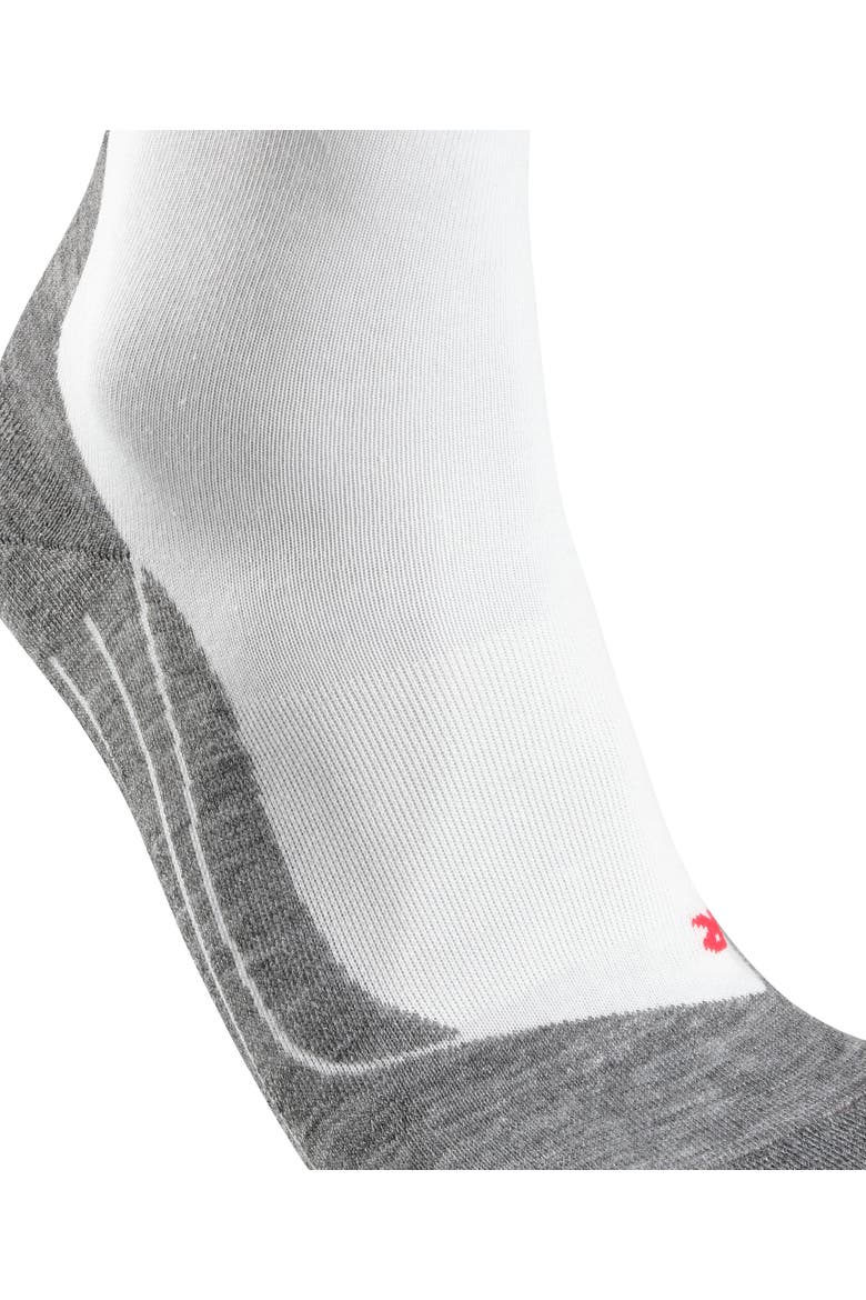 RU4 Endurance Running Socks, Alternate, color, White-Mix
