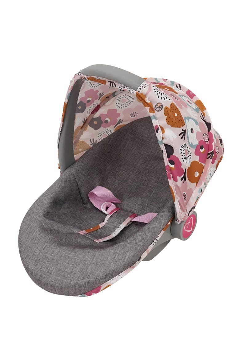 Melange Flora 3In1 Doll Car Seat, Main, color, Multicolored
