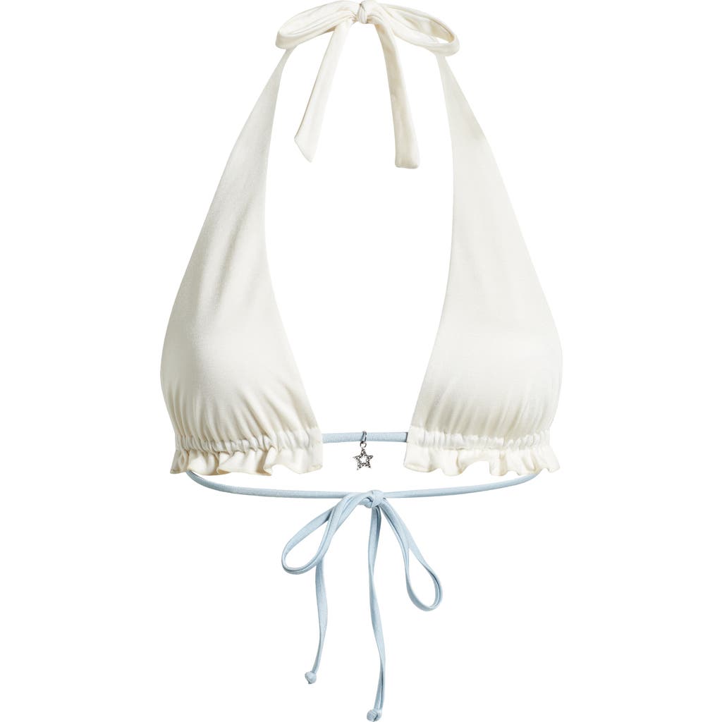 PACSUN PACSUN CECILIA STAR CHARM TRIANGLE BIKINI TOP