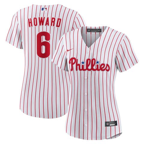Women's  Nike Ryan Howard White Philadelphia Phillies Replica Jersey