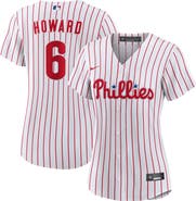 Nike Women's  Nike Ryan Howard White Philadelphia Phillies Replica Jersey