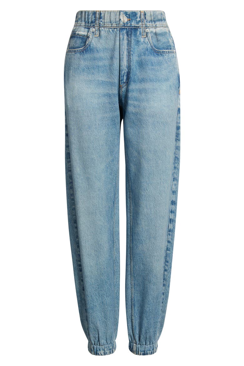 Miramar High Waist French Terry Jogger Jeans, Alternate, color, VALEN