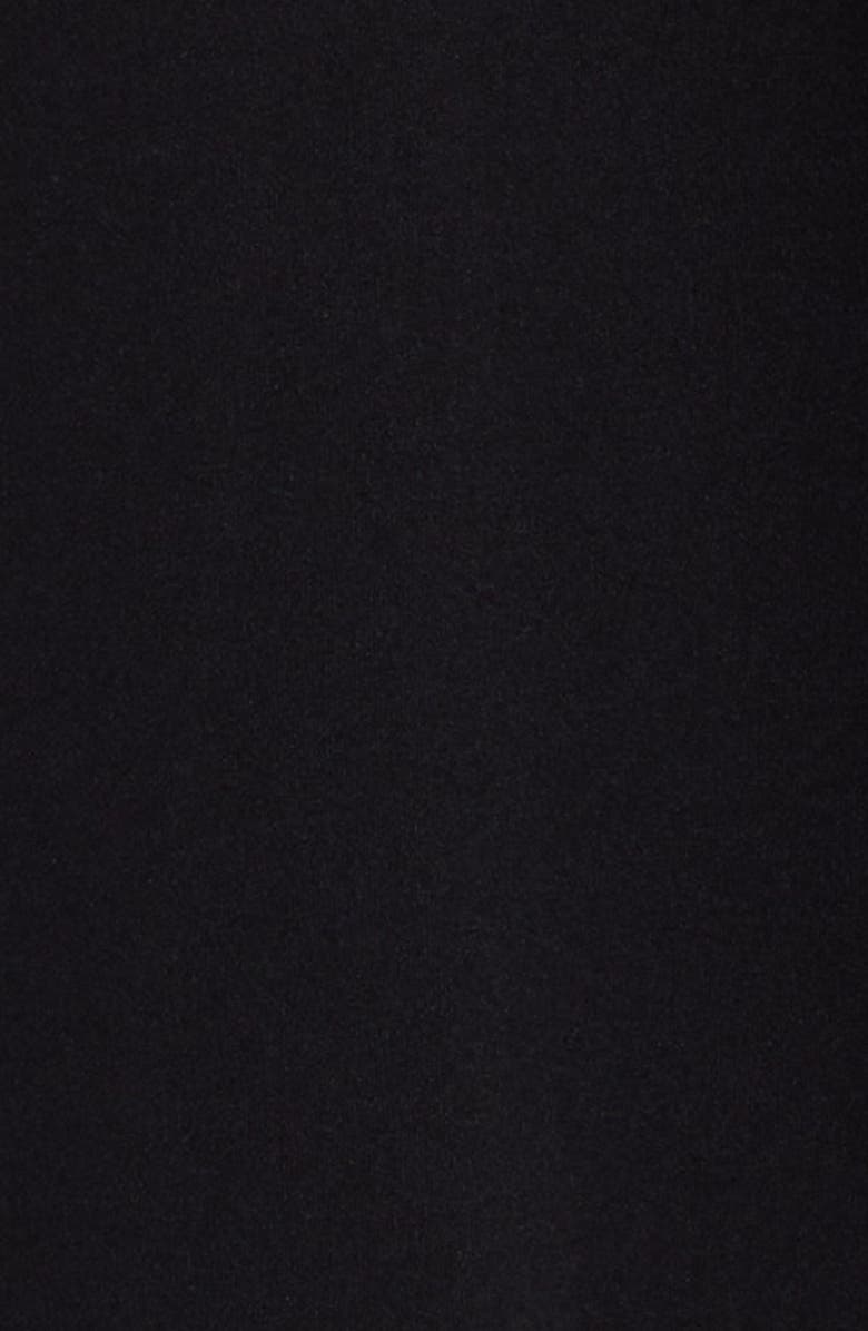 Tahari ASL Pleated Stretch Crepe A-Line Dress, Alternate, color, 