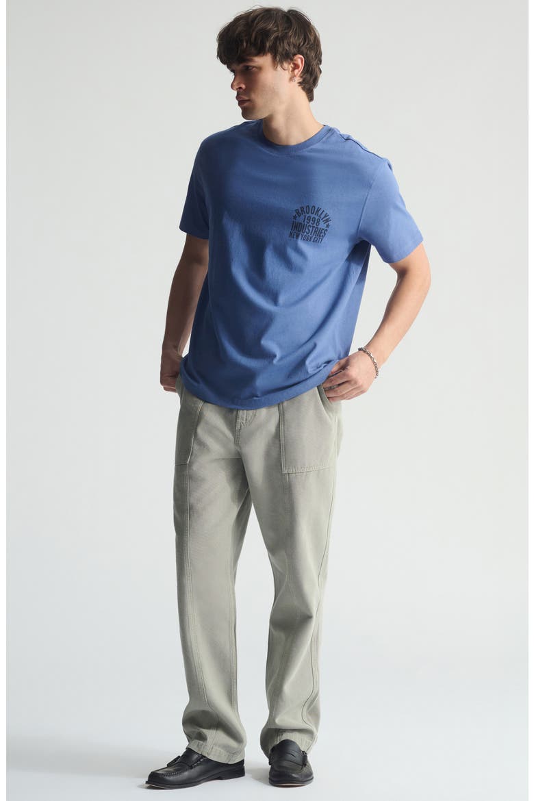 Relaxed Vintage Graphic T-Shirt, Alternate, color, BIJOU BLUE