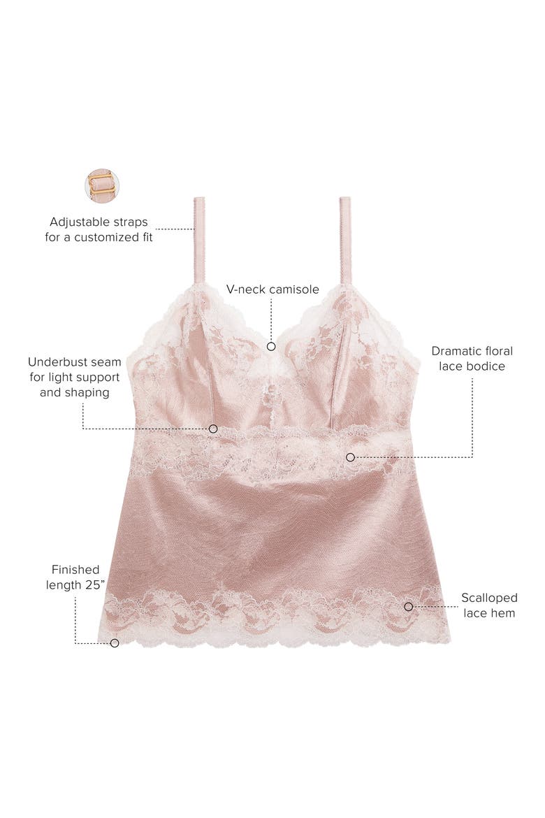 Modern Affair Lace Camisole, Alternate, color, ROSE DUST/ ANGEL WING