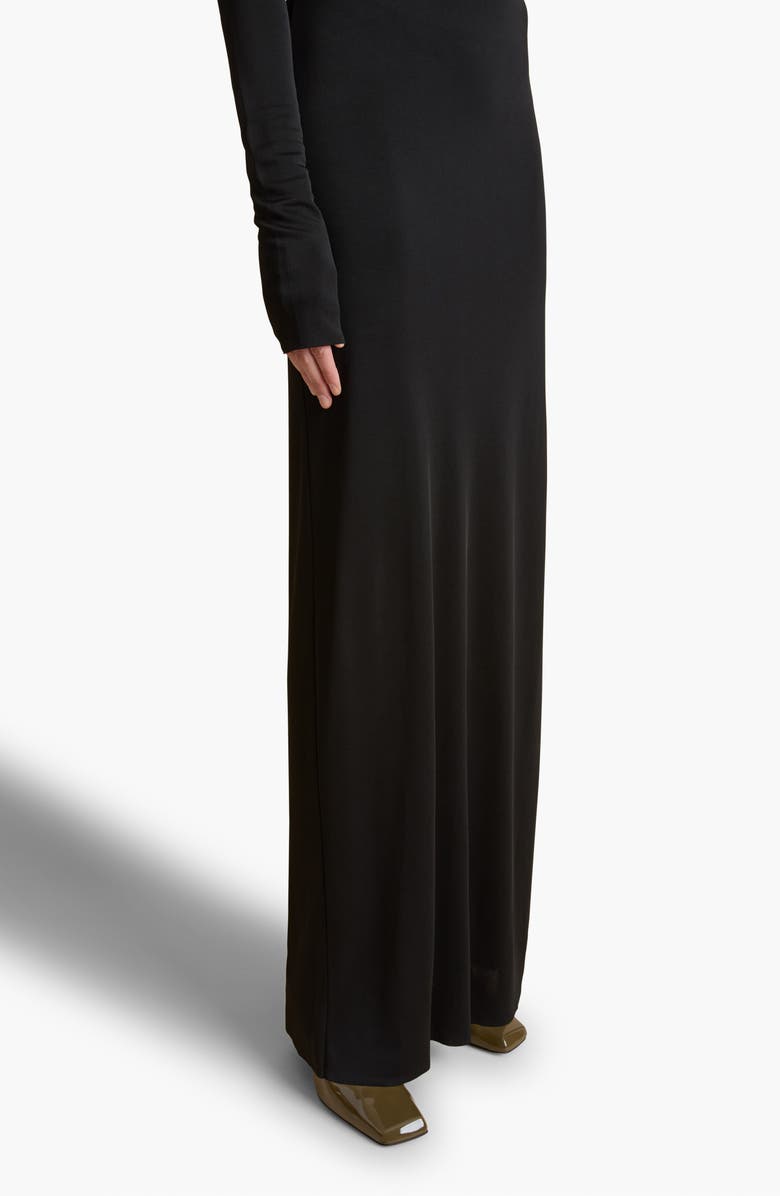 Khaite Norla Long Sleeve Maxi Dress, Alternate, color, 