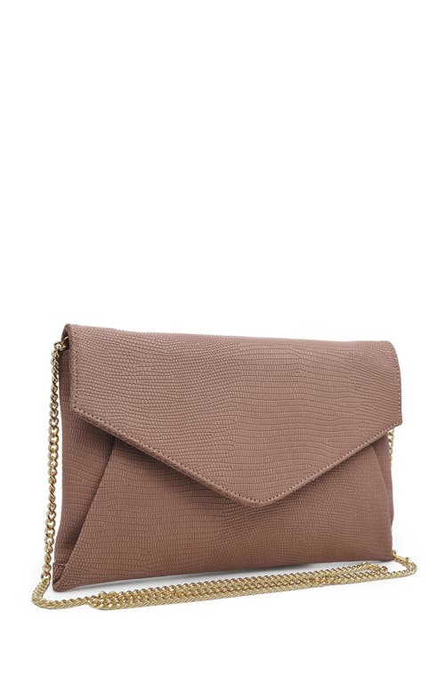 Moda Luxe Cara Clutch In Mauve