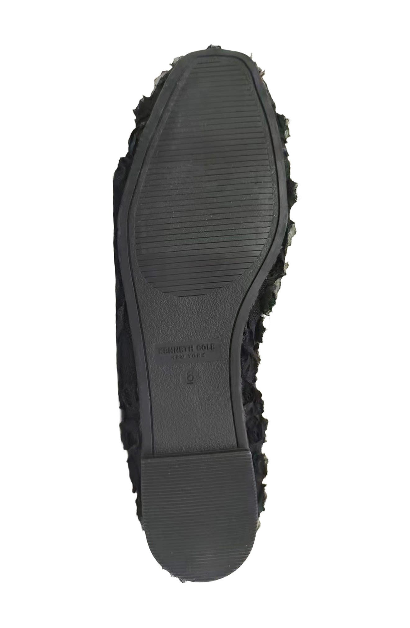 Kenneth Cole Myra Mary Jane Flat, Alternate, color, Black Mesh