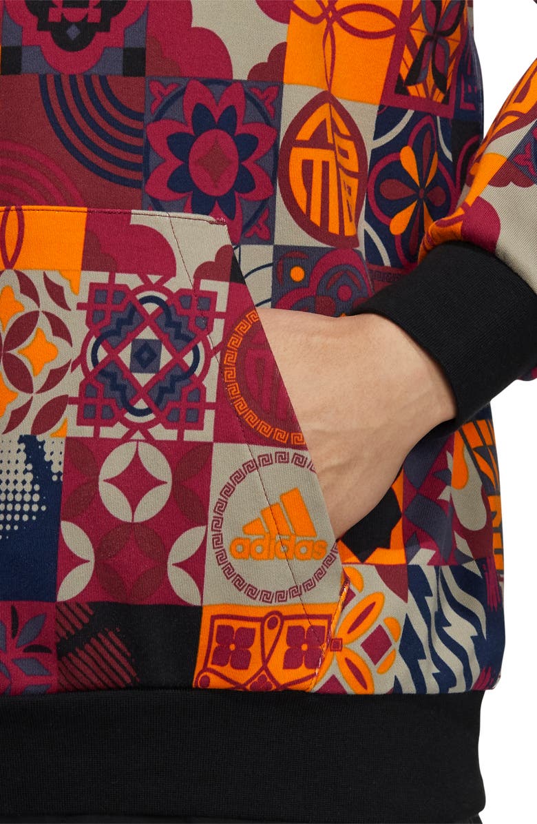 adidas Chinese New Year Hoodie, Alternate, color, 