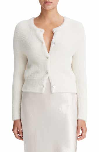 Vince Eyelash Cardigan