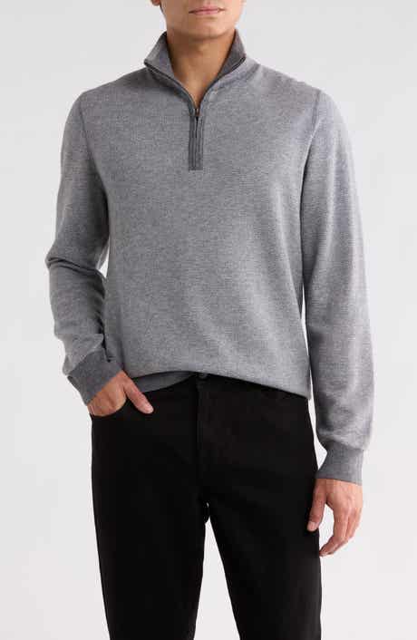 Birdseye Quarter Zip Pullover