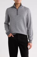 Vince Birdseye Quarter Zip Pullover
