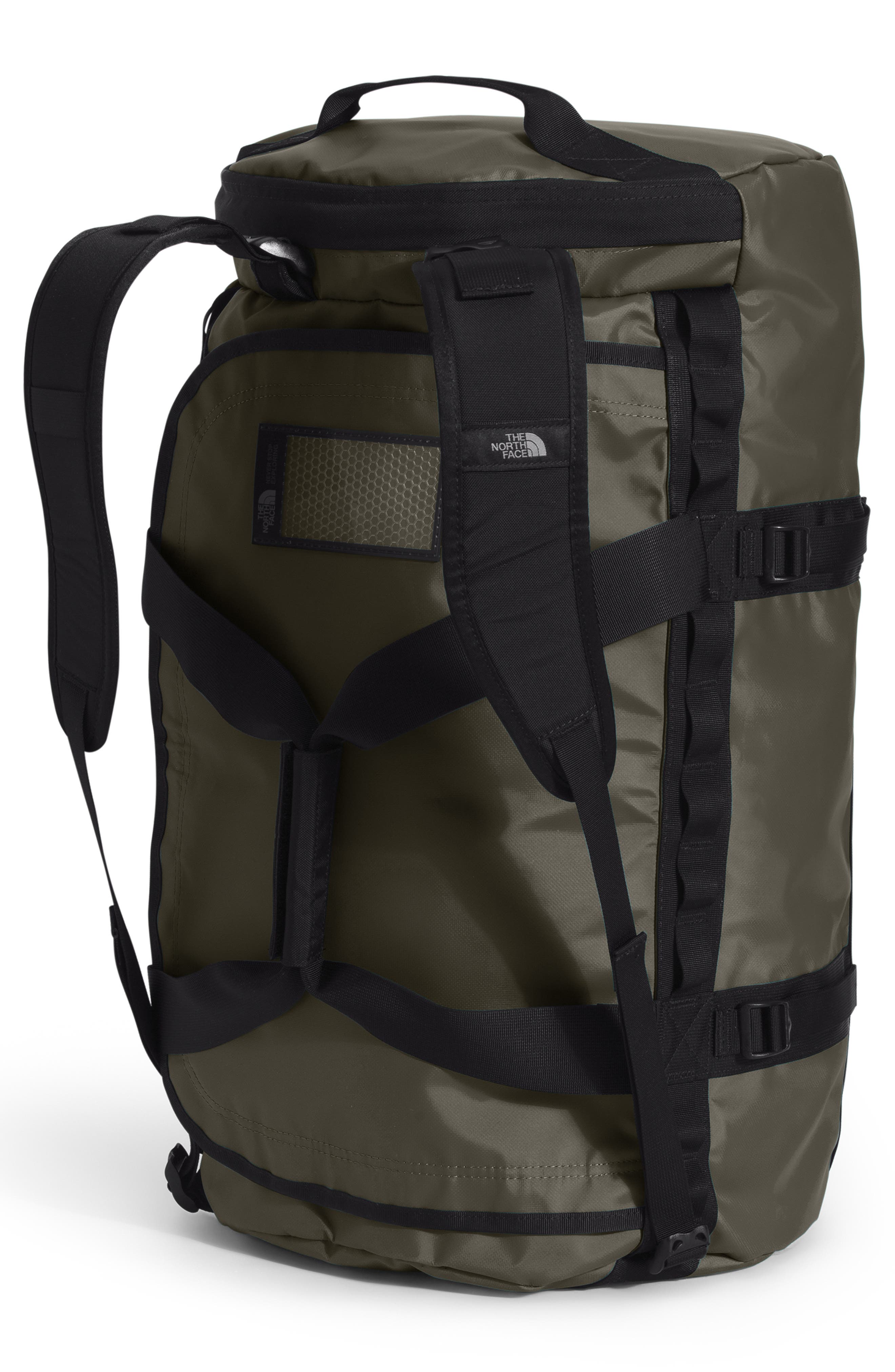 The North Face Base Camp 31L Duffle Bag, Alternate, color, New Taupe Green/ Tnf Black-Npf