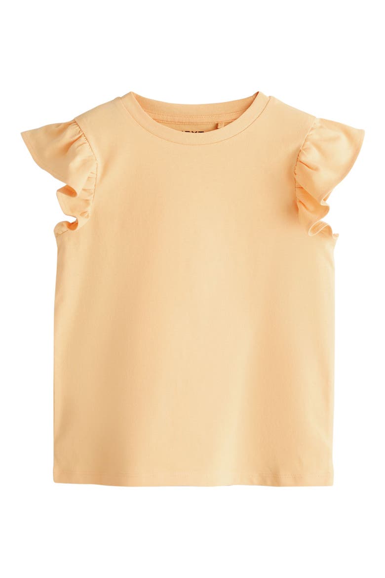 Kids' 3-Pack Assorted Flutter Sleeve T-Shirts, Alternate, color, WHITE MULTI