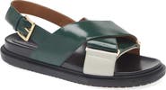 Marni Fussbett Crisscross Sandal