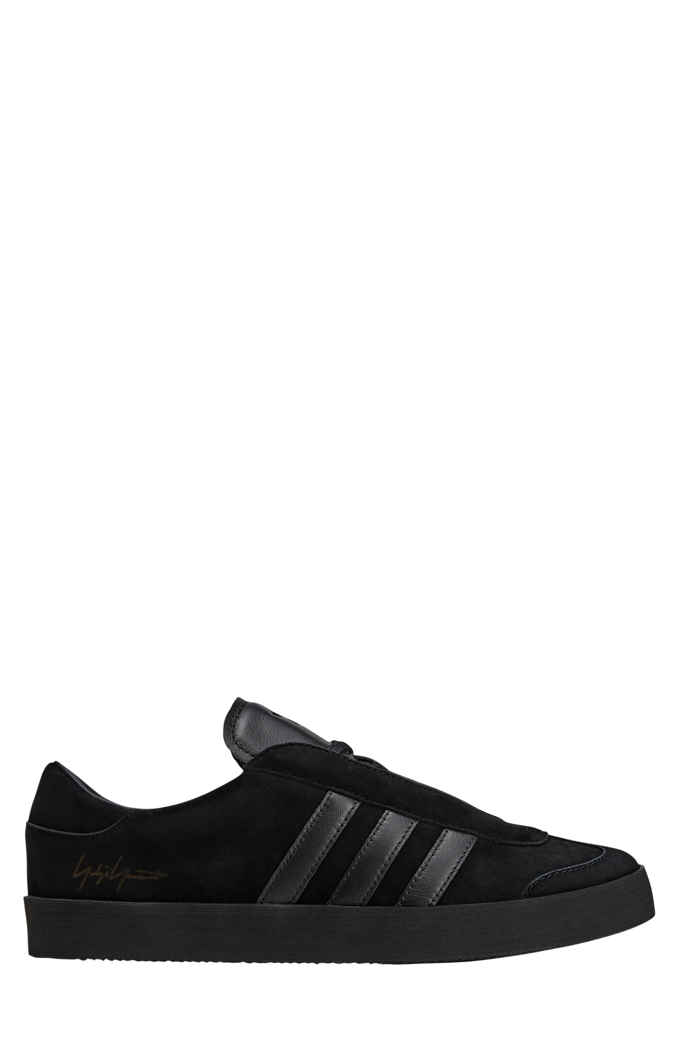 Gazelle Sneaker, Alternate, color, BLACK/ BLACK/ OWHITE